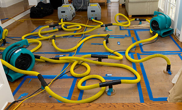 Professional Flood Damage Restoration technician working in Ellenton, GA